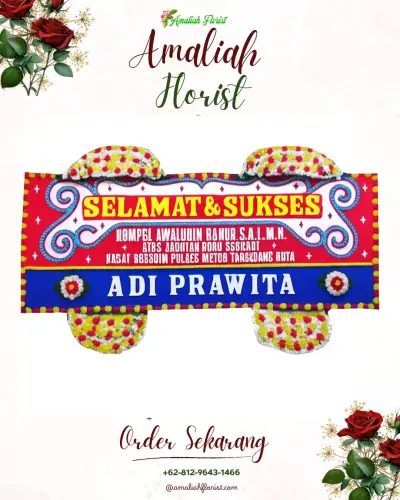 Karangan Bunga Ucapan Selamat salamjaya