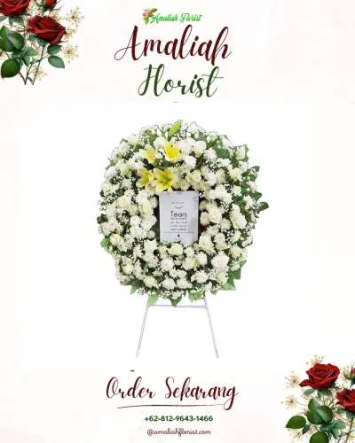 Krans Bunga Duka Cita salamjaya